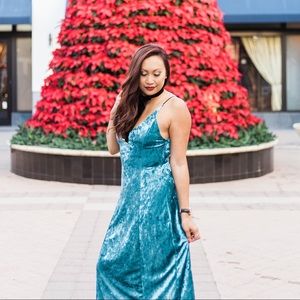 Shein Velvet Dress - Size L (China) American S